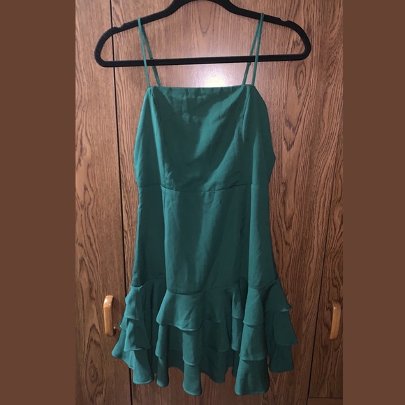 Lulus Green Mini Dress - Picture 2 of 6
